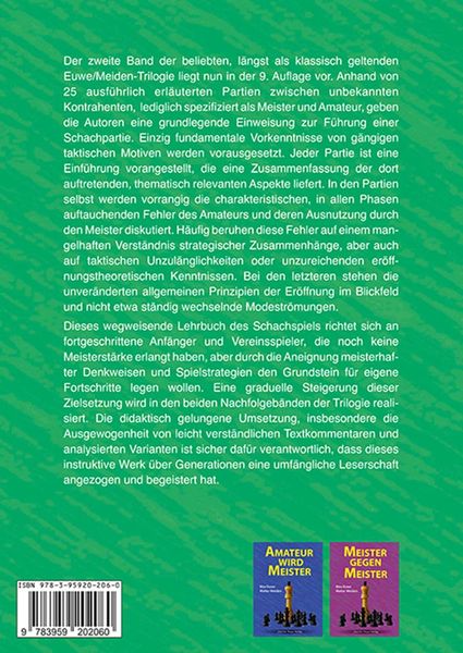 Produktbild: Meister gegen Amateur
