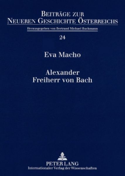 Produktbild: Alexander Freiherr von Bach