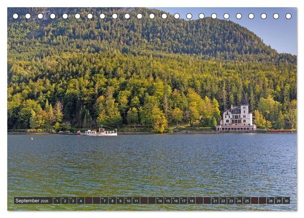 Produktbild: Seen in &Ouml;sterreich (Tischkalender 2026 DIN A5 quer), CALVENDO Monatskalender