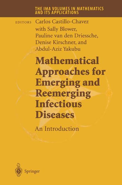 Produktbild: Mathematical Approaches for Emerging and Reemerging Infectious Diseases: An Introduction