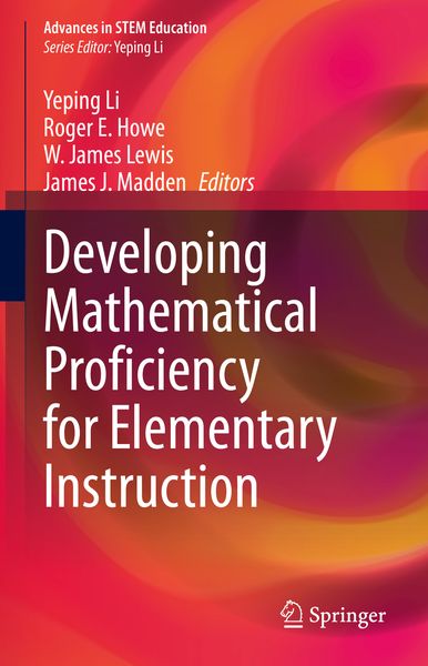 Produktbild: Developing Mathematical Proficiency for Elementary Instruction