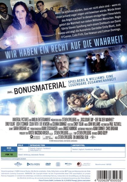 Produktbild: Disclosure Day &ndash; Der Tag der Wahrheit