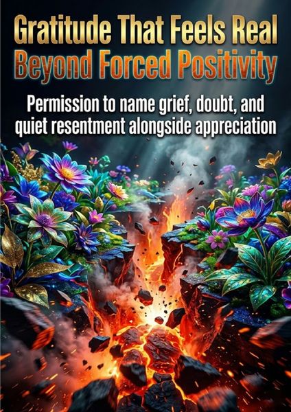 Produktbild: Gratitude That Feels Real: Beyond Forced Positivity