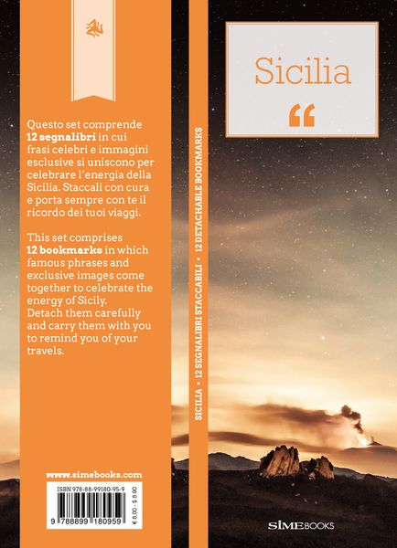 Produktbild: Lesezeichen-Set Sicilia - Sizilien