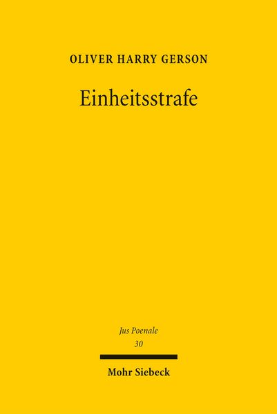Produktbild: Einheitsstrafe