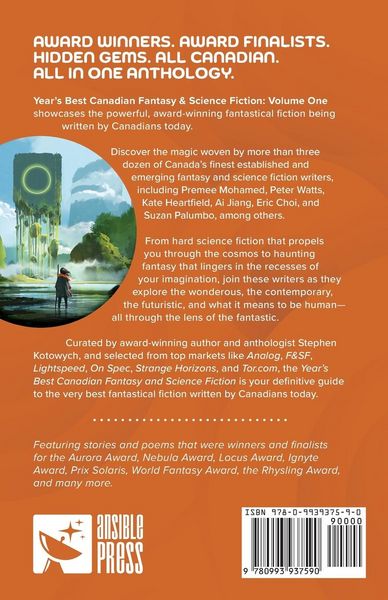 Produktbild: Year's Best Canadian Fantasy and Science Fiction