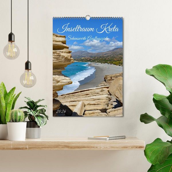 Produktbild: Inseltraum Kreta - Sehenswerte Ausflugsziele (Wandkalender 2026 DIN A3 hoch), CALVENDO Monatskalender