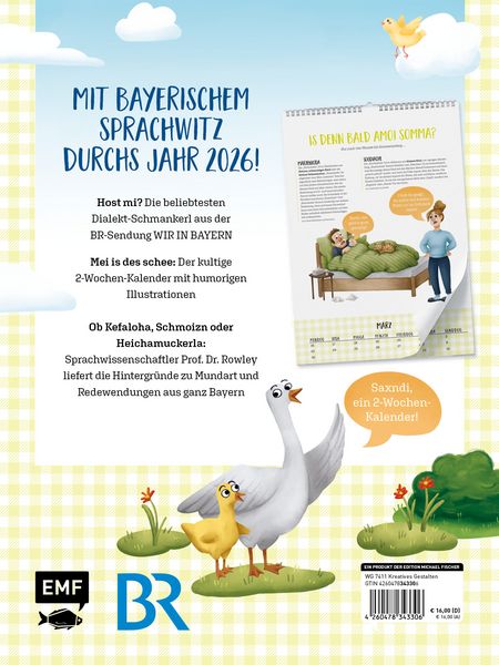 Produktbild: Host Mi? Kalender 2026 &ndash; Aus der bekannten BR-Sendung "Wir in Bayern"