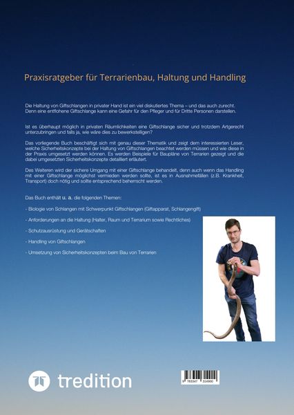 Produktbild: Sicherheitskonzepte bei der Giftschlangenhaltung