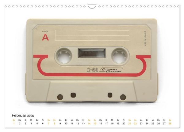 Produktbild: Audio Tapes (Wandkalender 2026 DIN A3 quer), CALVENDO Monatskalender