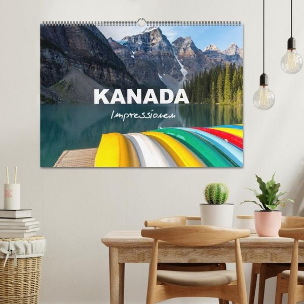 Produktbild: Kanada - Impressionen (Wandkalender 2026 DIN A2 quer), CALVENDO Monatskalender