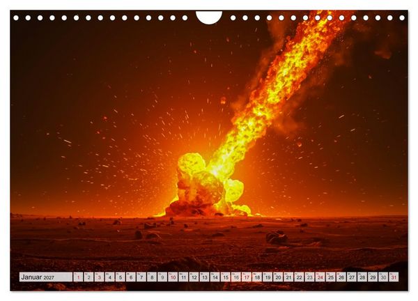 Produktbild: Naturgewalten - Ungez&auml;hmt und Unaufhaltsam (Wandkalender 2027 DIN A4 quer), CALVENDO Monatskalender