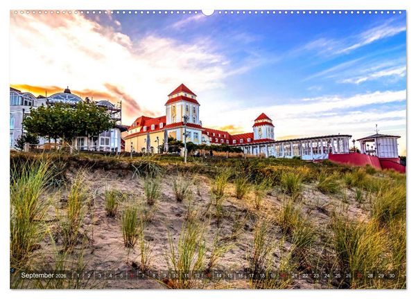 Produktbild: R&Uuml;GEN-LIEBE (hochwertiger Premium Wandkalender 2026 DIN A2 quer), Kunstdruck in Hochglanz
