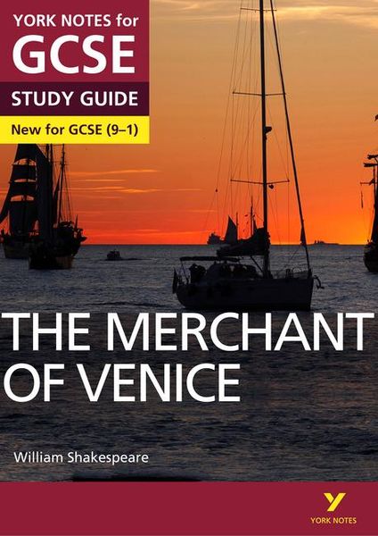 Produktbild: The Merchant of Venice York Notes GCSE English Literature Study Guide - for 2026, 2027 exams