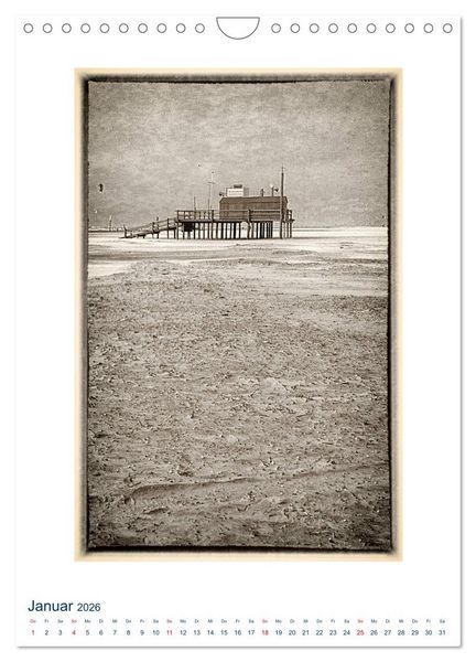 Produktbild: Nordseebrise - Bezauberndes Nordfriesland (Wandkalender 2026 DIN A4 hoch), CALVENDO Monatskalender