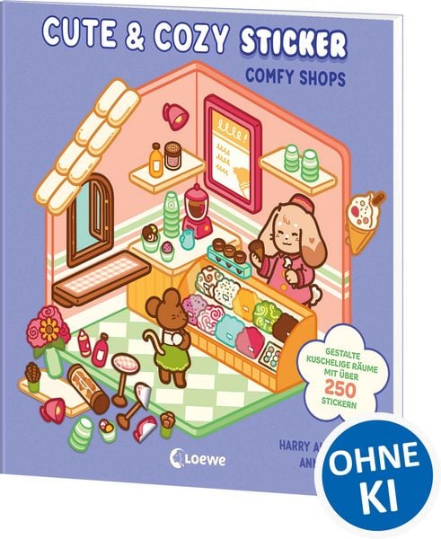 Produktbild: Cute & Cozy Sticker - Comfy Shops