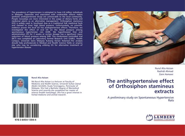 Produktbild: The antihypertensive effect of Orthosiphon stamineus extracts