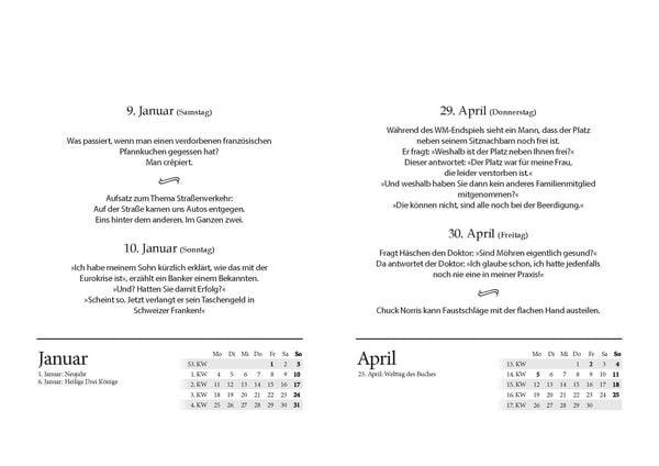 Produktbild: Witzekalender 2027