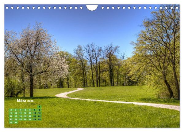 Produktbild: Park Sch&ouml;nbusch Aschaffenburg (Wandkalender 2026 DIN A4 quer), CALVENDO Monatskalender