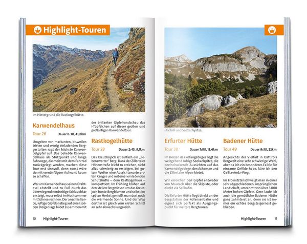 Produktbild: KOMPASS Wanderf&uuml;hrer Tiroler H&uuml;ttenwanderungen, 55 Touren mit Extra-Tourenkarte