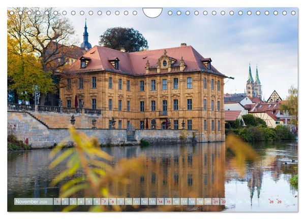 Produktbild: Unterwegs in Bamberg (Wandkalender 2026 DIN A4 quer), CALVENDO Monatskalender