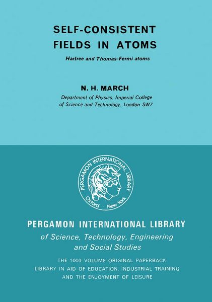 Produktbild: Self-Consistent Fields in Atoms