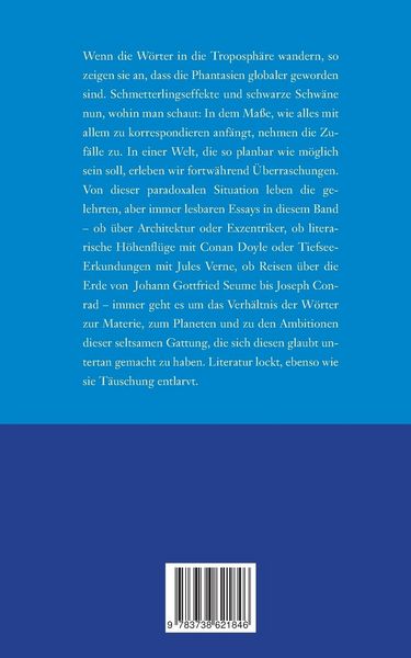 Produktbild: Die W&ouml;rter in der Troposph&auml;re