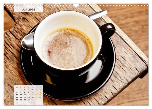 Produktbild: KAFFEE 2026 (Wandkalender 2026 DIN A3 quer), CALVENDO Monatskalender