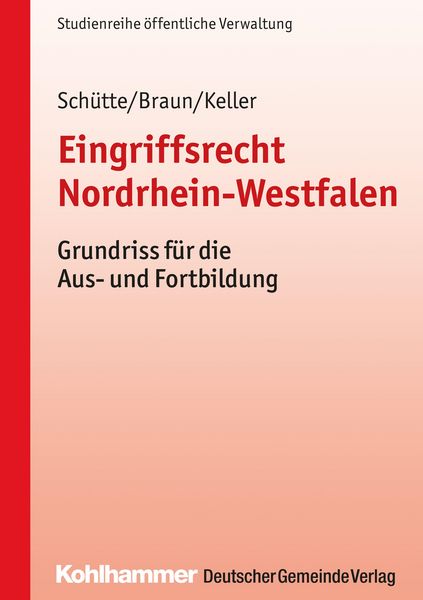 Produktbild: Eingriffsrecht Nordrhein-Westfalen