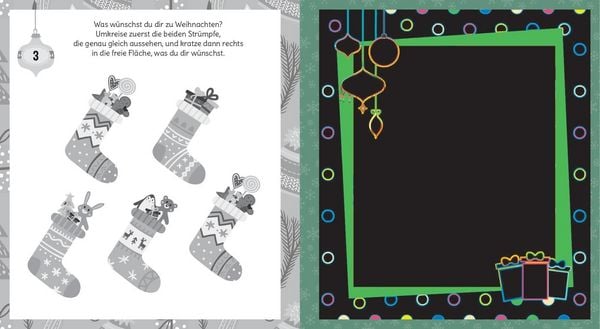 Produktbild: Mein Adventskalender-Kratzbuch