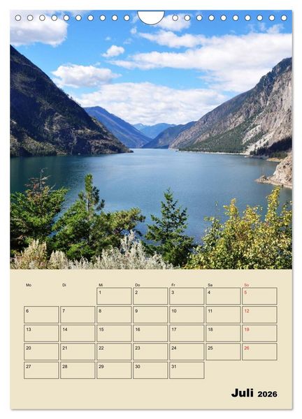 Produktbild: Kanadas gro&szlig;e Seen / Planer (Wandkalender 2026 DIN A4 hoch), CALVENDO Monatskalender