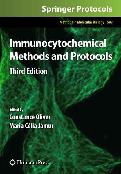 Produktbild: Immunocytochemical Methods and Protocols