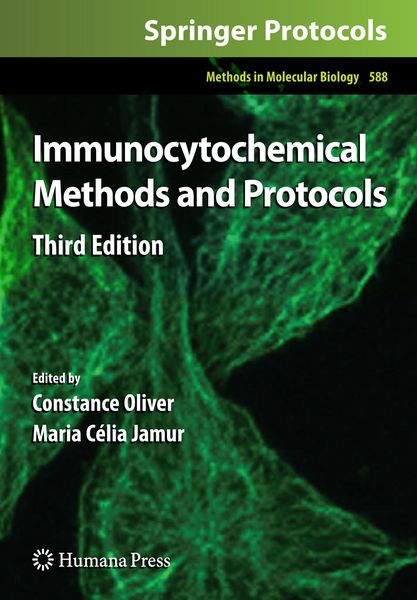 Produktbild: Immunocytochemical Methods and Protocols