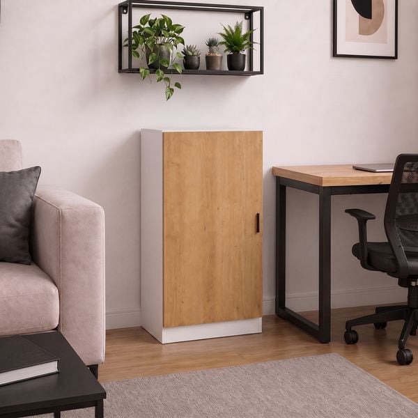 Produktbild: Mehrzweckschrank B&uuml;ro Wohnzimmer Dilos 114 x 52 cm