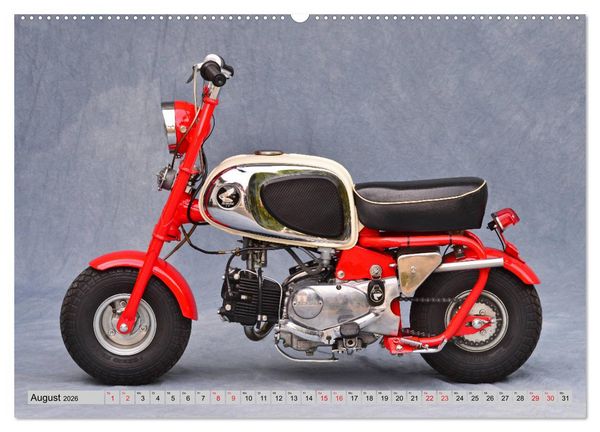 Produktbild: Honda Monkey CZ Mark 1 (hochwertiger Premium Wandkalender 2026 DIN A2 quer), Kunstdruck in Hochglanz