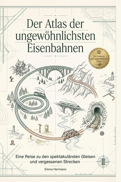 Produktbild: Der Atlas der ungew&ouml;hnlichsten Eisenbahnen