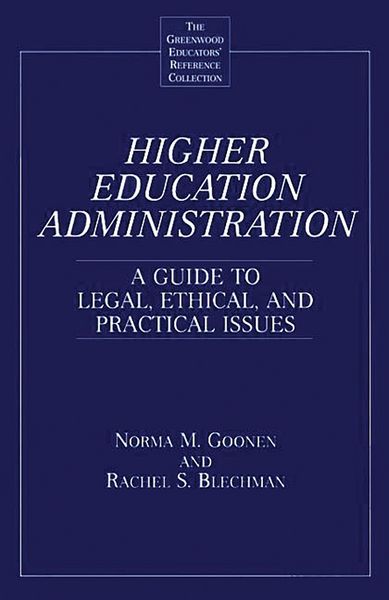 Produktbild: Higher Education Administration