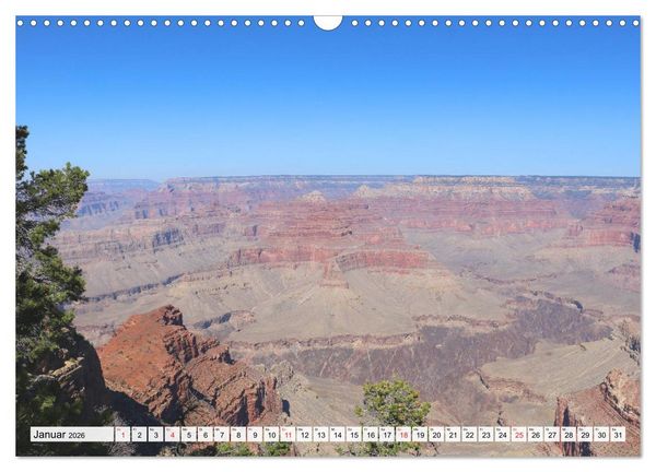 Produktbild: Naturwunder im Westen der USA (Wandkalender 2026 DIN A3 quer), CALVENDO Monatskalender