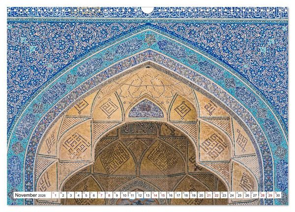 Produktbild: St&auml;dte des Irans - Isfahan (Wandkalender 2026 DIN A3 quer), CALVENDO Monatskalender
