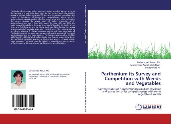 Produktbild: Parthenium its Survey and Competition with Weeds and Vegetables