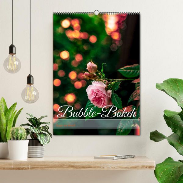 Produktbild: Bubble Bokeh (Wandkalender 2026 DIN A2 hoch), CALVENDO Monatskalender