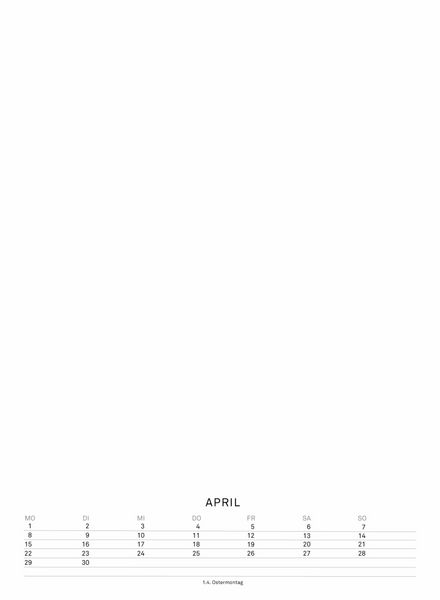 Produktbild: Foto- und Bastelkalender, 2 in 1 (30 x 22 cm) 2013