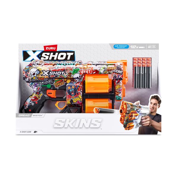 Produktbild: XSHOT - Skins Dread Blaster mit Darts