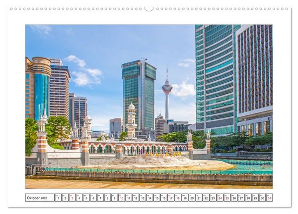 Produktbild: Kuala Lumpur - Traumreiseziel (Wandkalender 2026 DIN A2 quer), CALVENDO Monatskalender