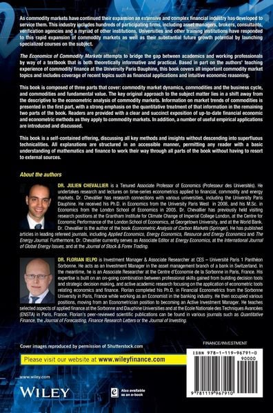 Produktbild: The Economics of Commodity Markets
