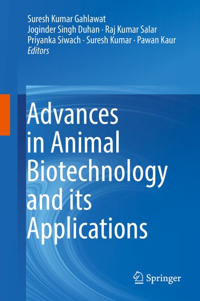 Produktbild: Advances in Animal Biotechnology and its Applications