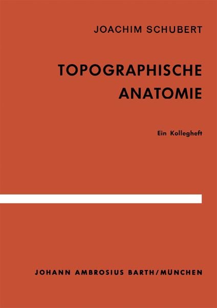Produktbild: Topographische Anatomie