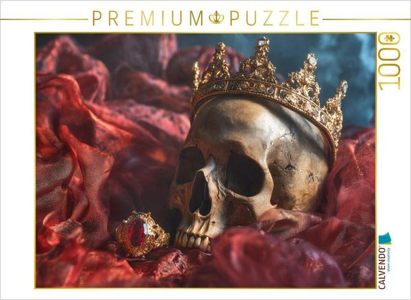 Produktbild: CALVENDO Puzzle Auch Kronen zerbrechen und und offenbaren das Menschliche dahinter | 1000 Teile Lege-Gr&ouml;&szlig;e 64x48cm Foto-Puzzle f&uuml;r gl&uuml;ckliche Stunden