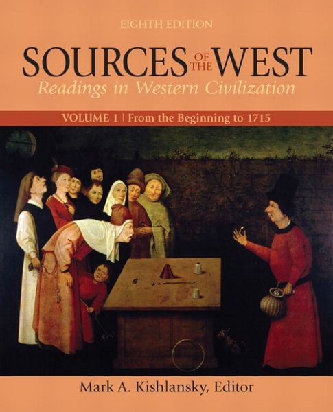 Produktbild: Sources of the West, Volume 1: From the Beginning to 1715