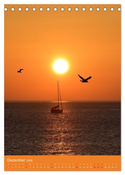 Produktbild: Impressionen aus der Normandie (Tischkalender 2026 DIN A5 hoch), CALVENDO Monatskalender